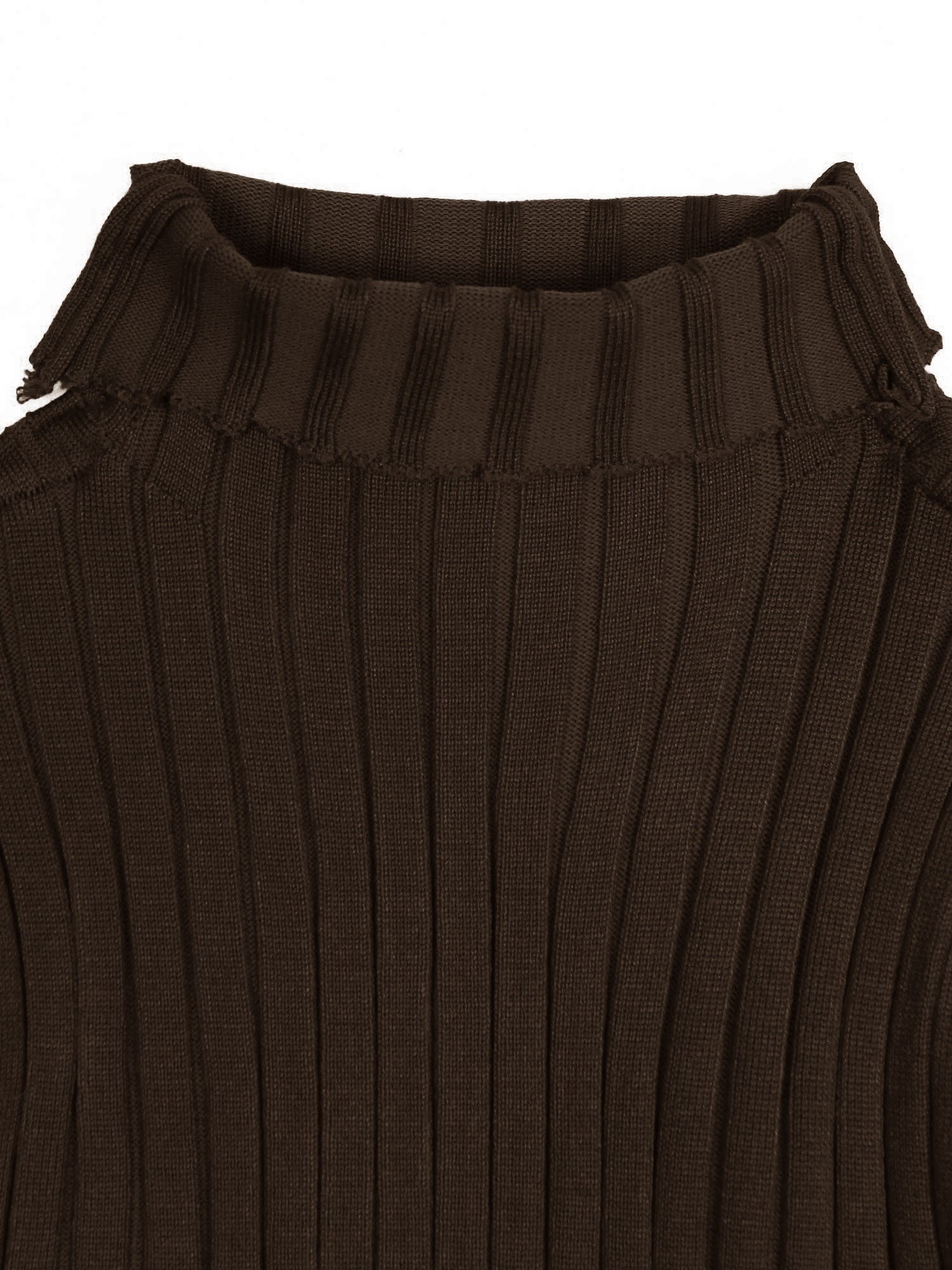 The Mayfair 3-Piece Layering Knit Set (Chocolate Brown)