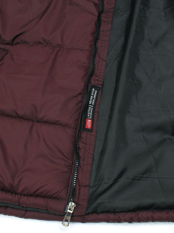 Tnf PUFFER (maroon)