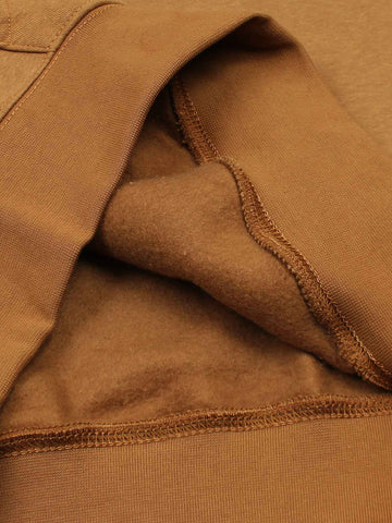 Gnt Fleece Sweatshirt (camel brown)