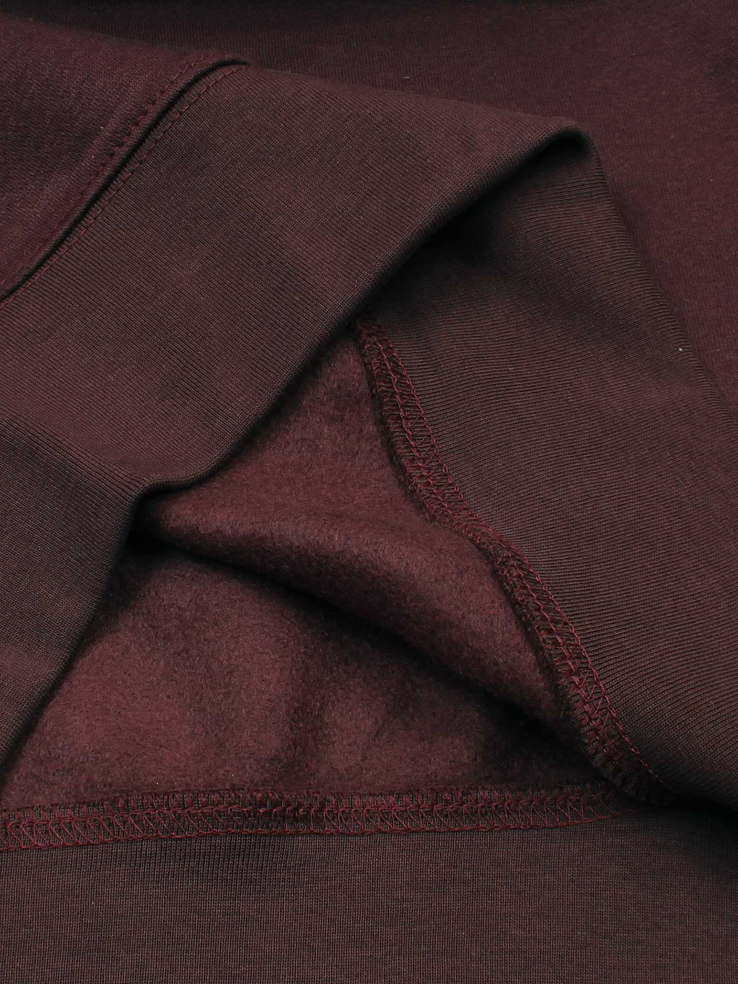 Bs Fleece Sweatshirt (maroon)