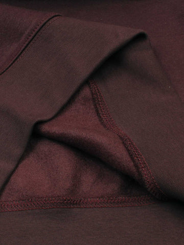 Bs Fleece Sweatshirt (maroon)