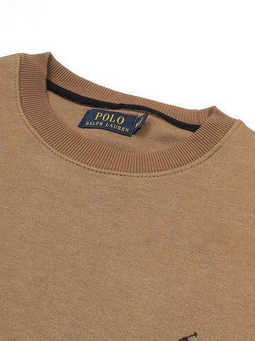 The RL Fleece Sweatshirt (camel) unisex