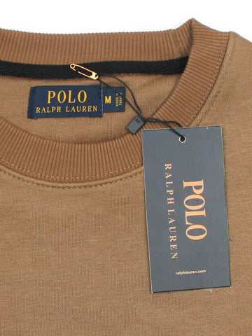 The RL Fleece Sweatshirt (camel) unisex