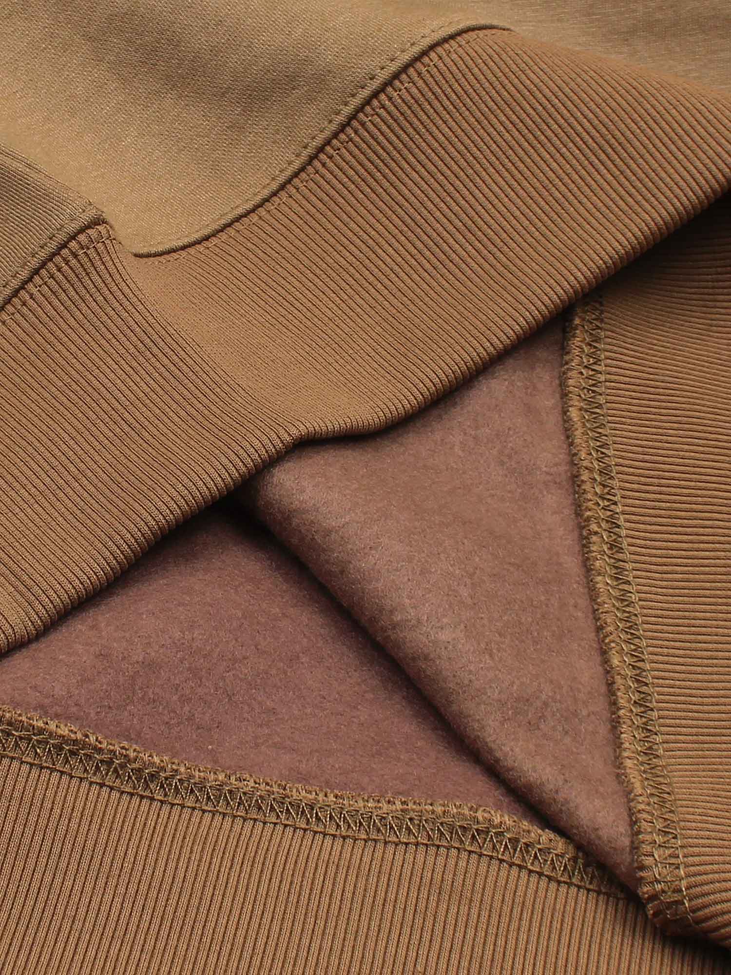 The RL Fleece Sweatshirt (camel) unisex
