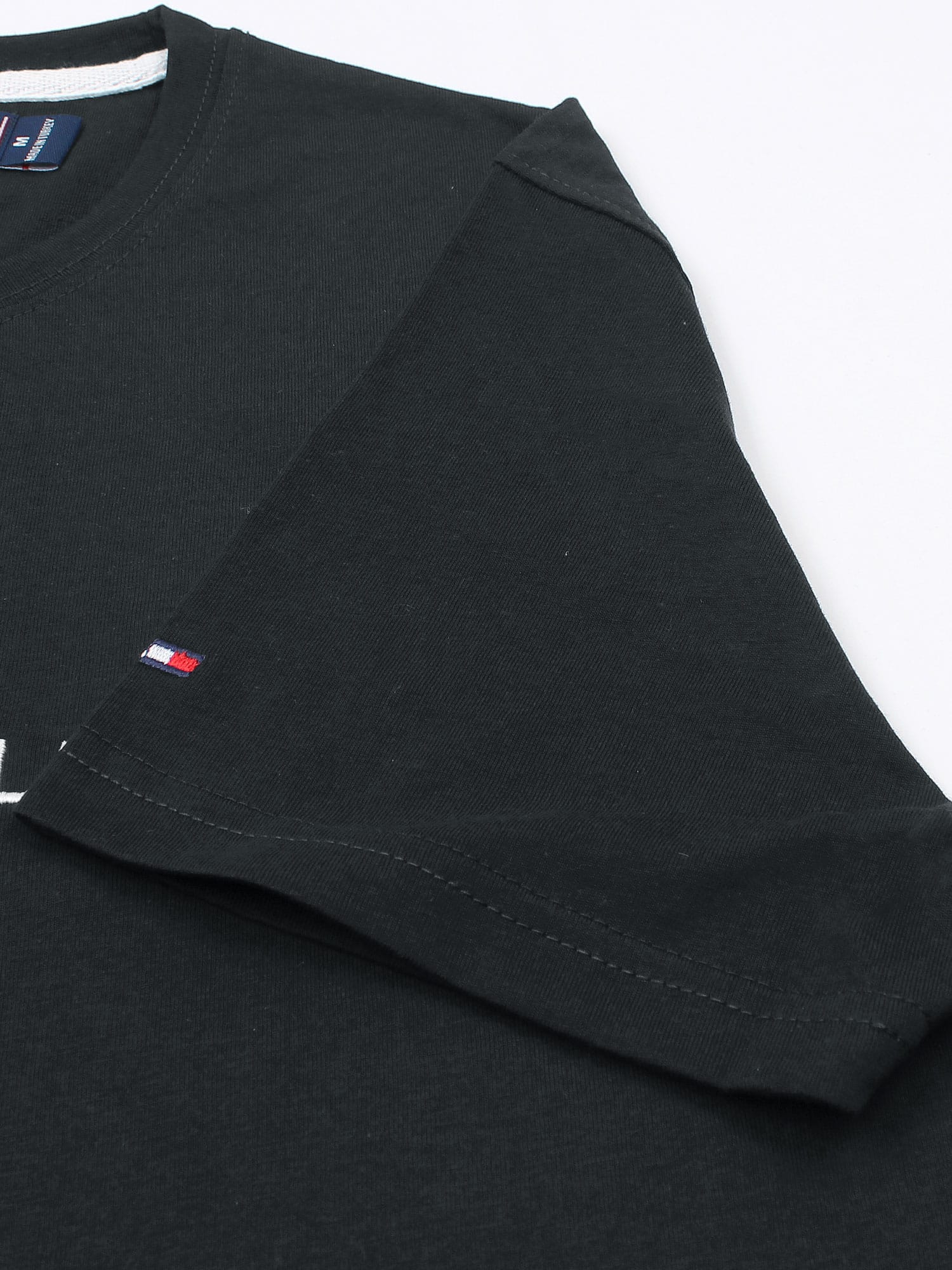 Brandahub T-shirts premium th embroidery t-shirt black