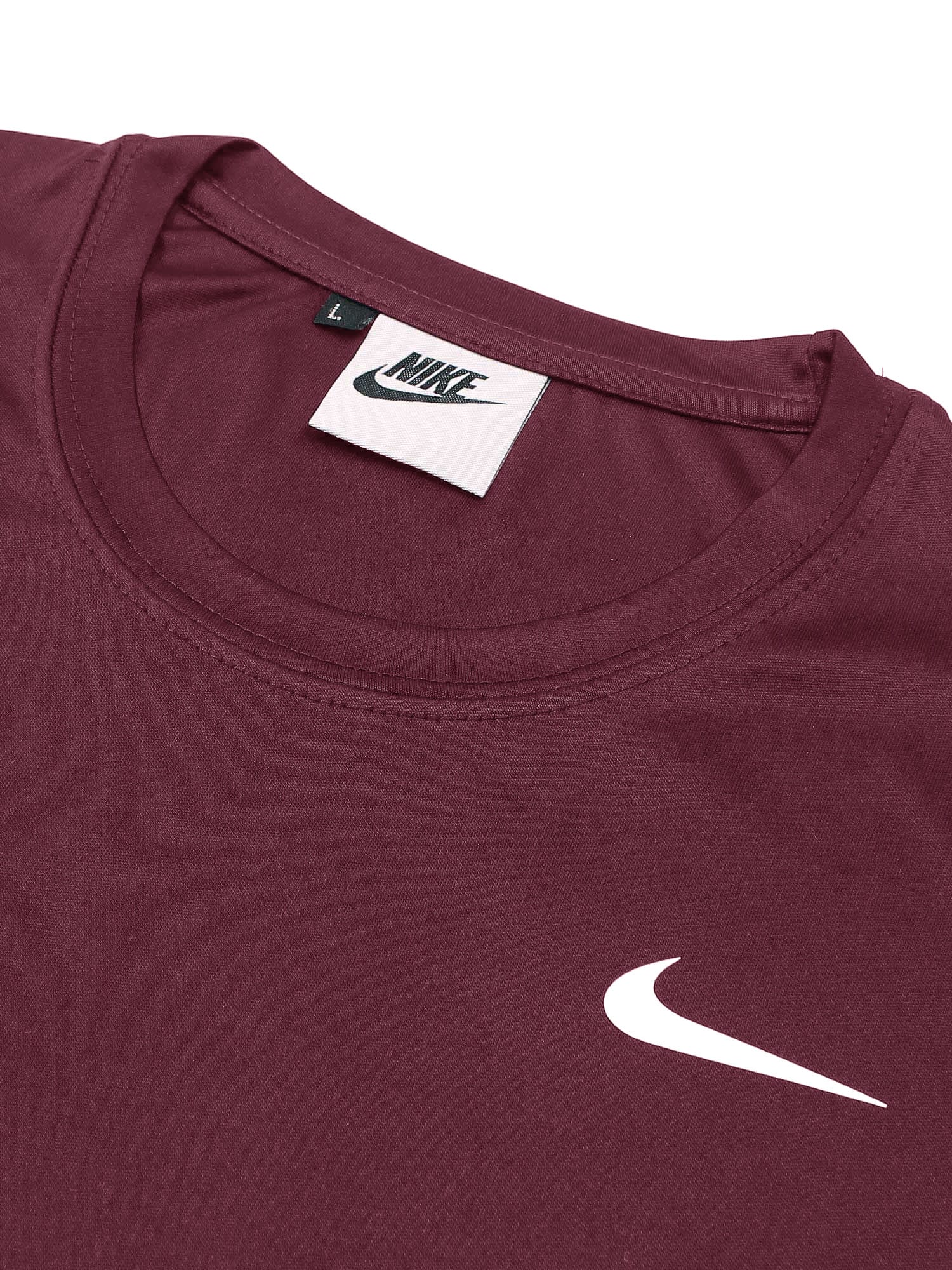 Brandahub T-shirts premium Nk dri-fit t-shirt (maroon)
