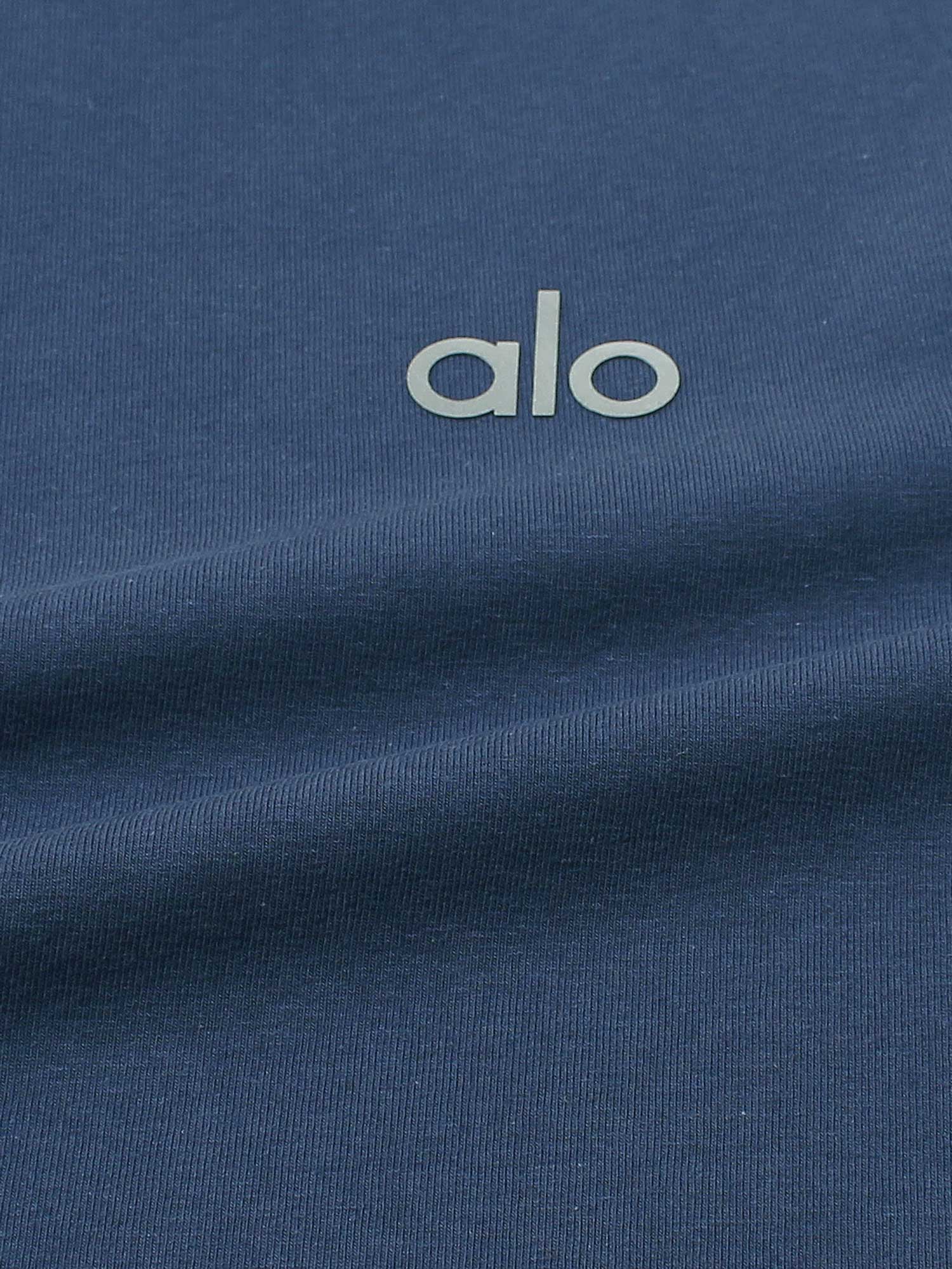 Ao Printed tshirt-navy blue