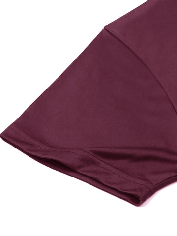 Brandahub T-shirts premium Nk dri-fit t-shirt (maroon)