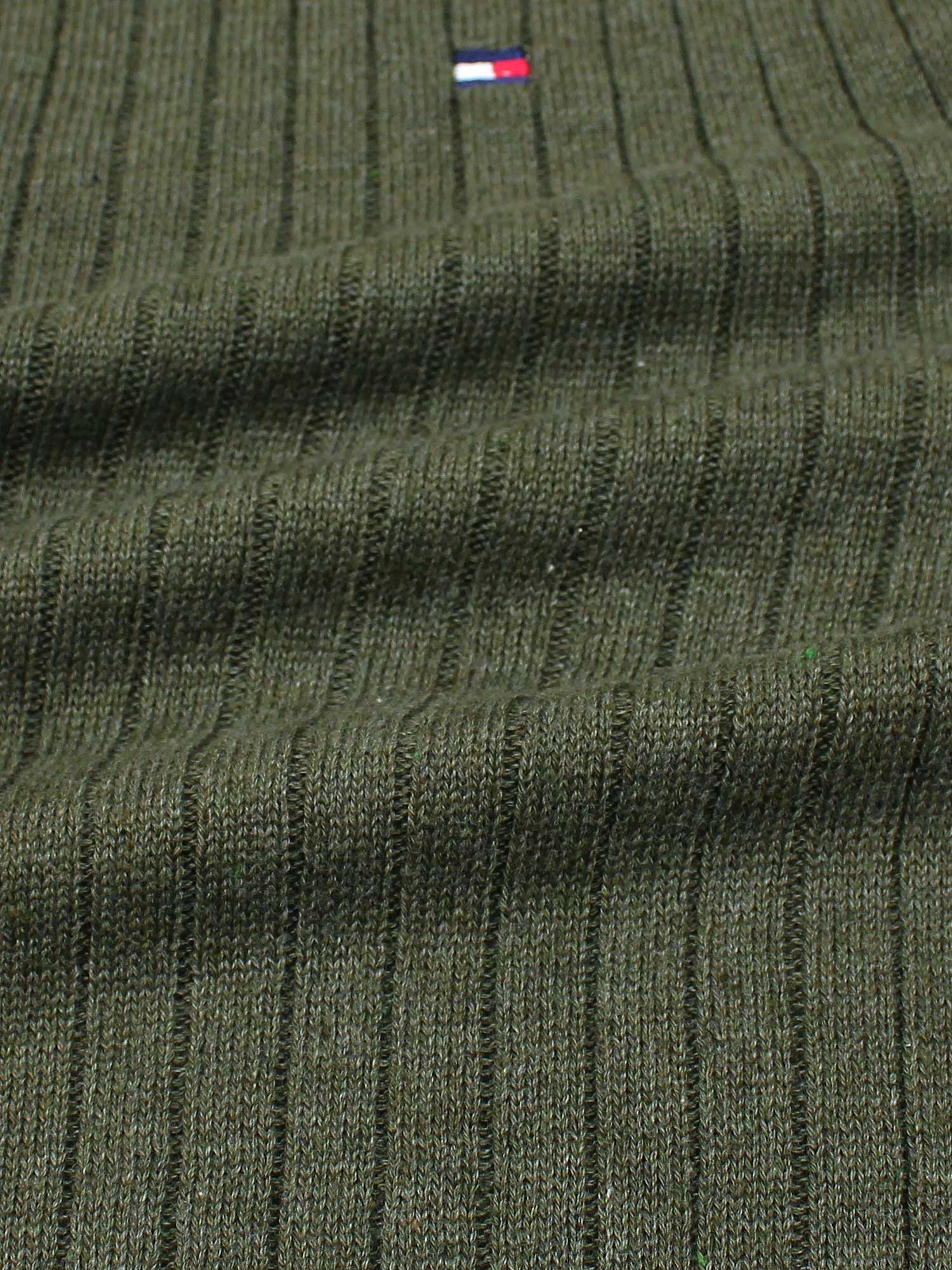 Th knit polo- olive green