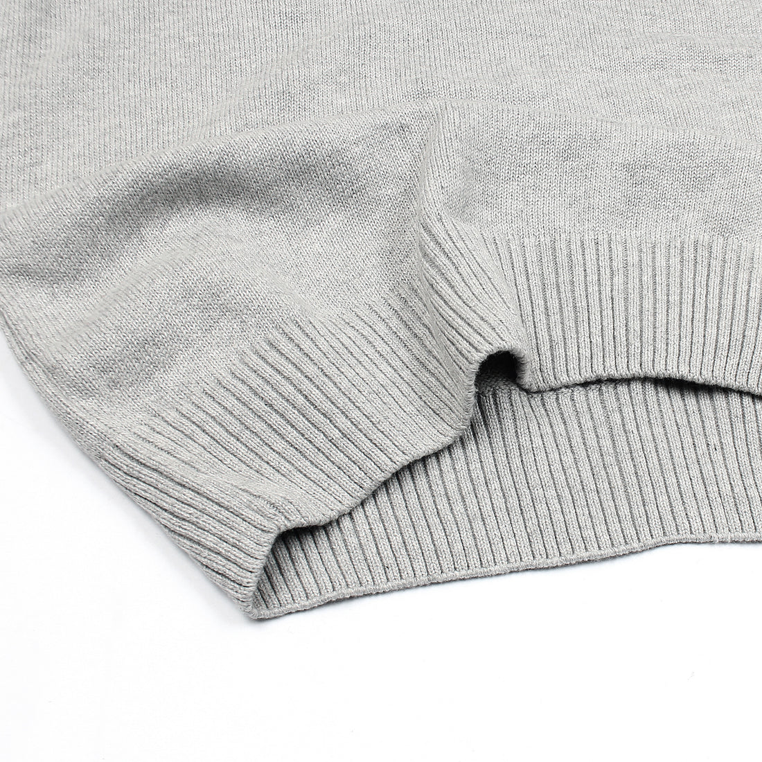 RL Crew neck Cotton Sweater (heather grey)