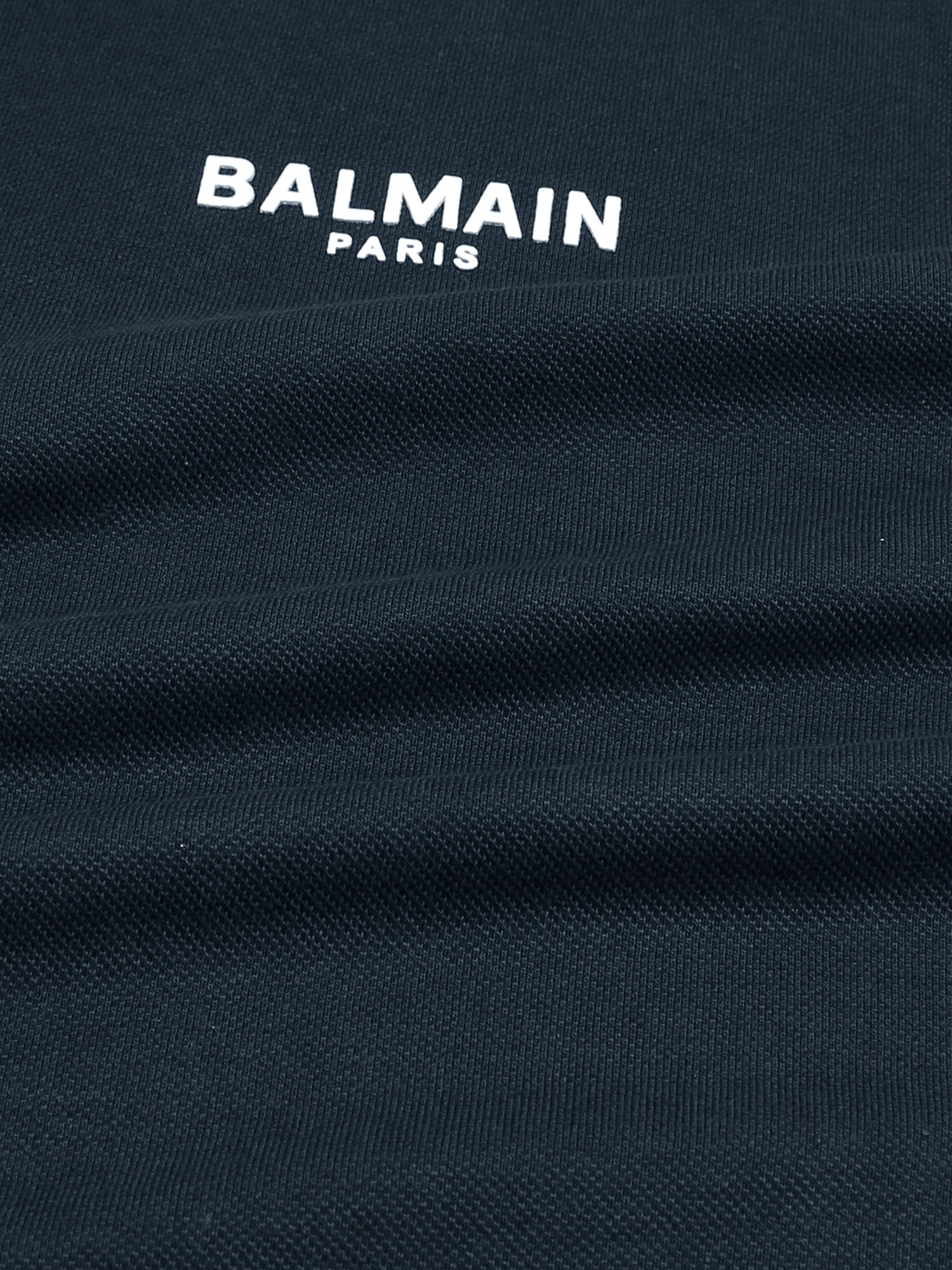 blm polo-navy blue