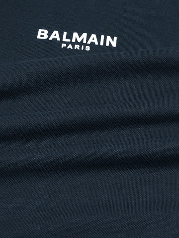 blm polo-navy blue