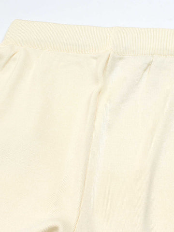 The Heritage Houndstooth 3-Piece Knit Set (Cream)