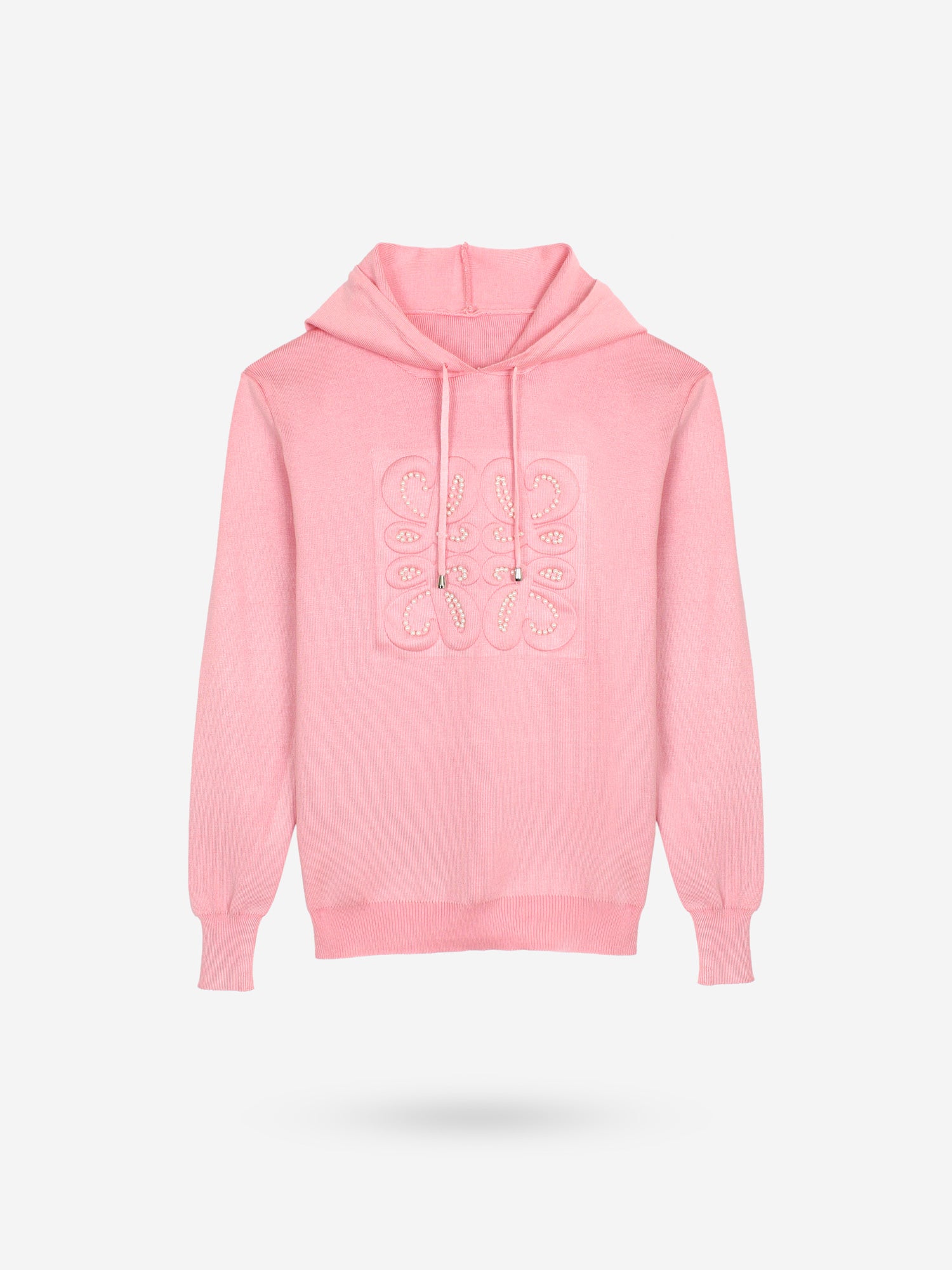 The Lwe Hoodie Knit Co-ord Set (pink)