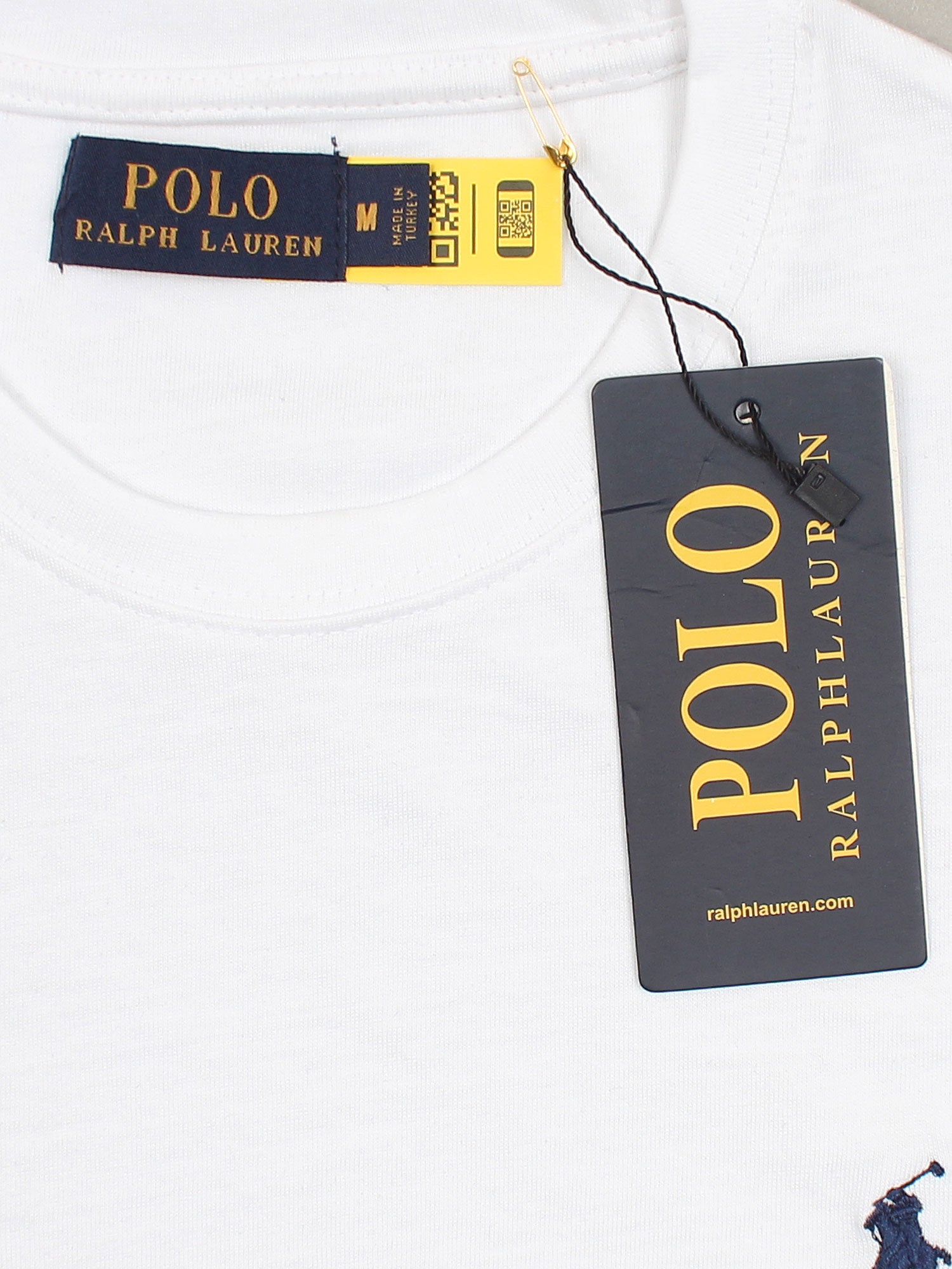 Prl small pony tshirt-white