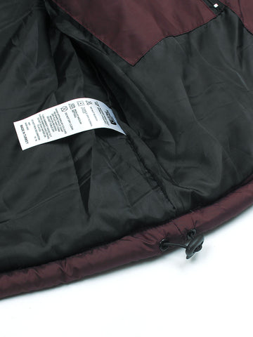 Tnf PUFFER (maroon)