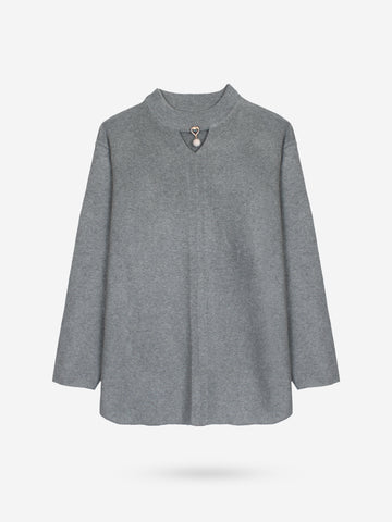 The Sweetheart Ribbed Knit Set (grey)