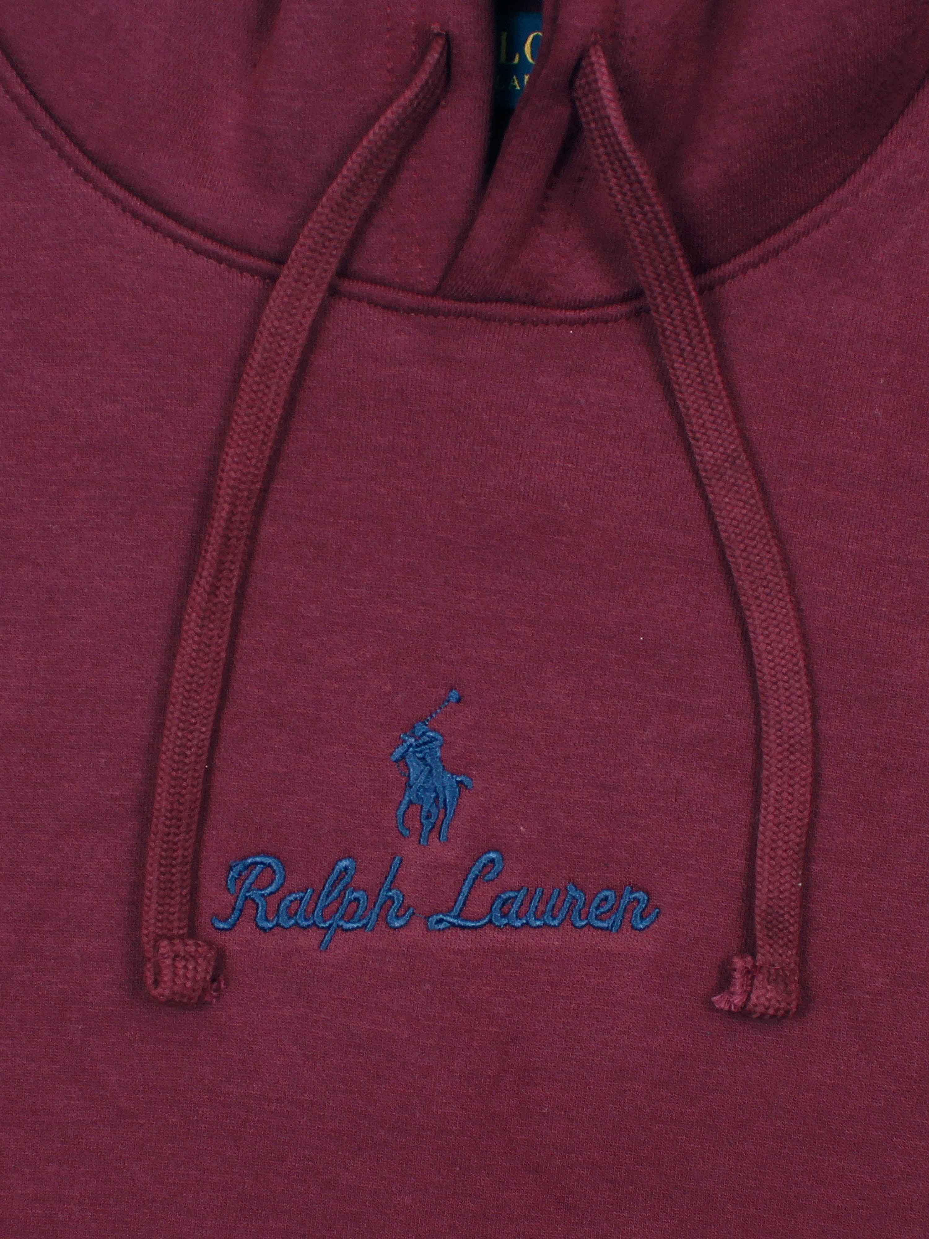 Brandahub sweartshirts premium Rl Fleece hoodie (maroon)