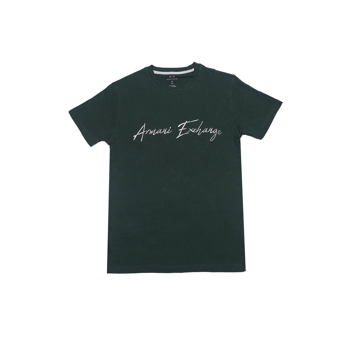A.r.m.a.n.i emb T Shirt-british green
