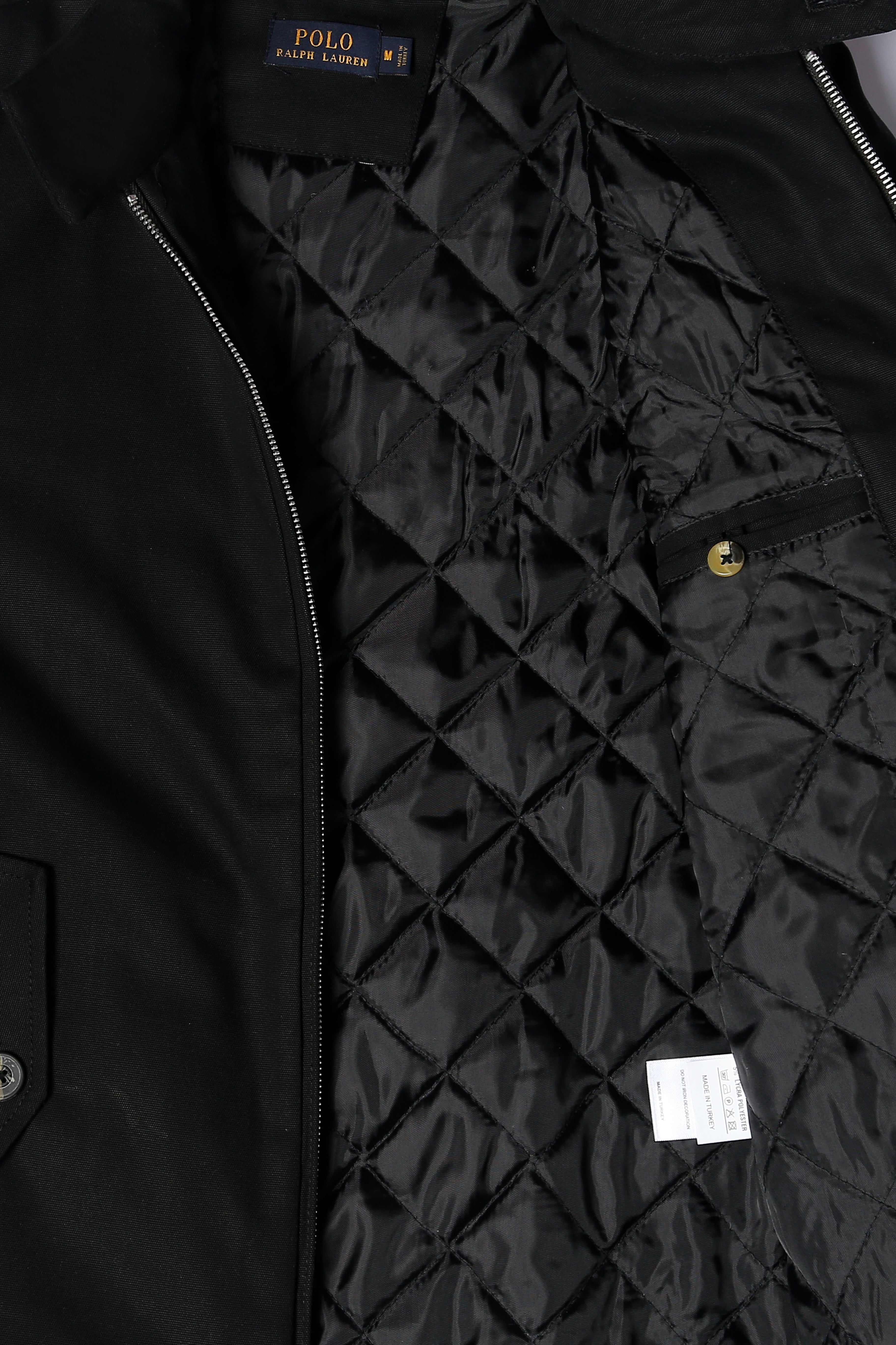 PRL Cotton Twill Jacket (black) - brandahub