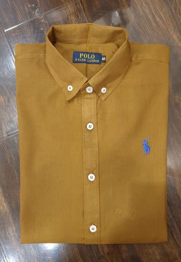 PRL shirt camel brown