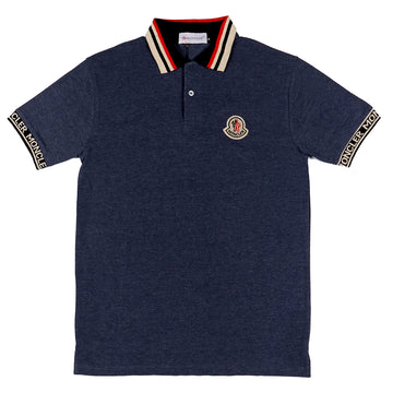 M.o.n.c.l.e.r POLO HEATHER BLUE