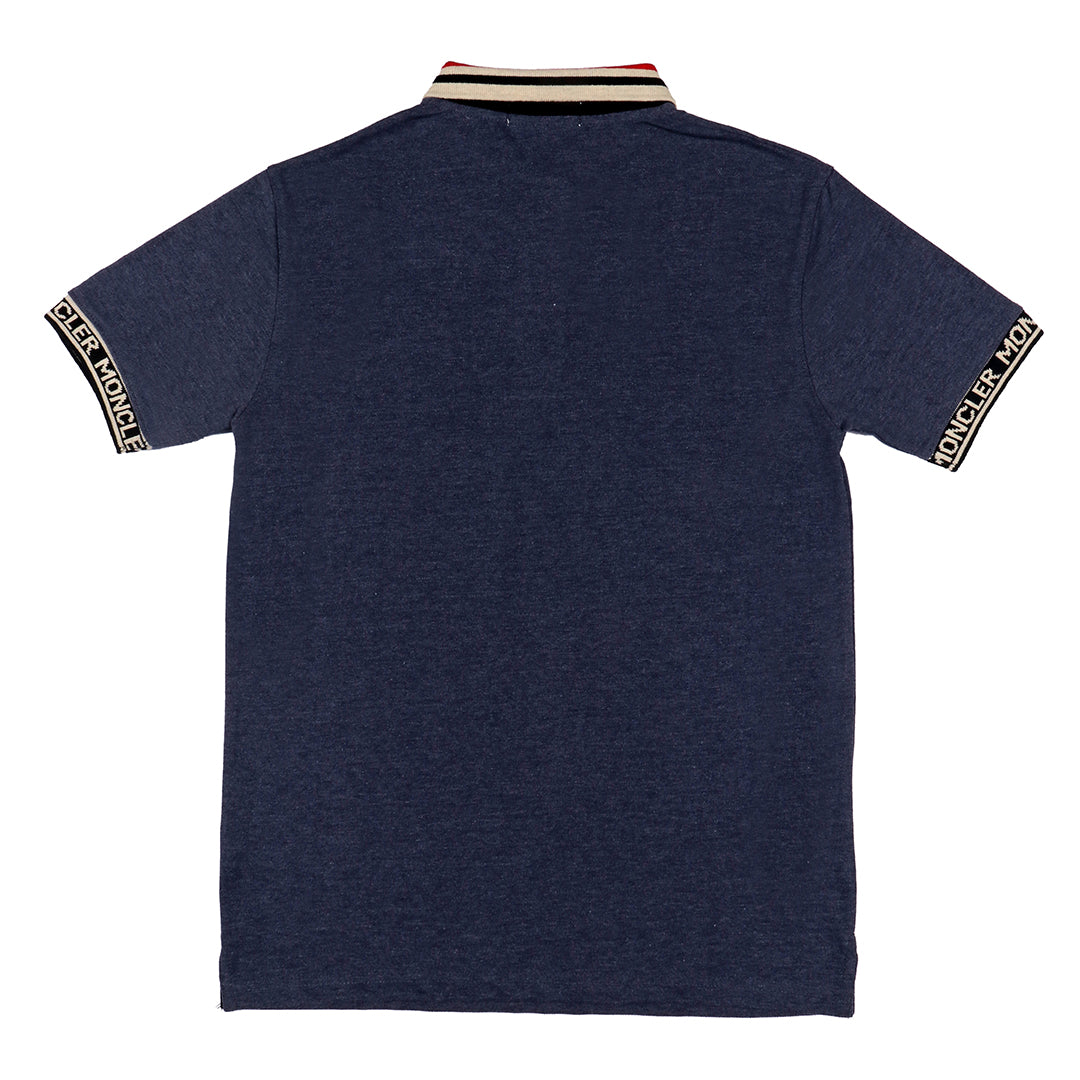 M.o.n.c.l.e.r POLO HEATHER BLUE