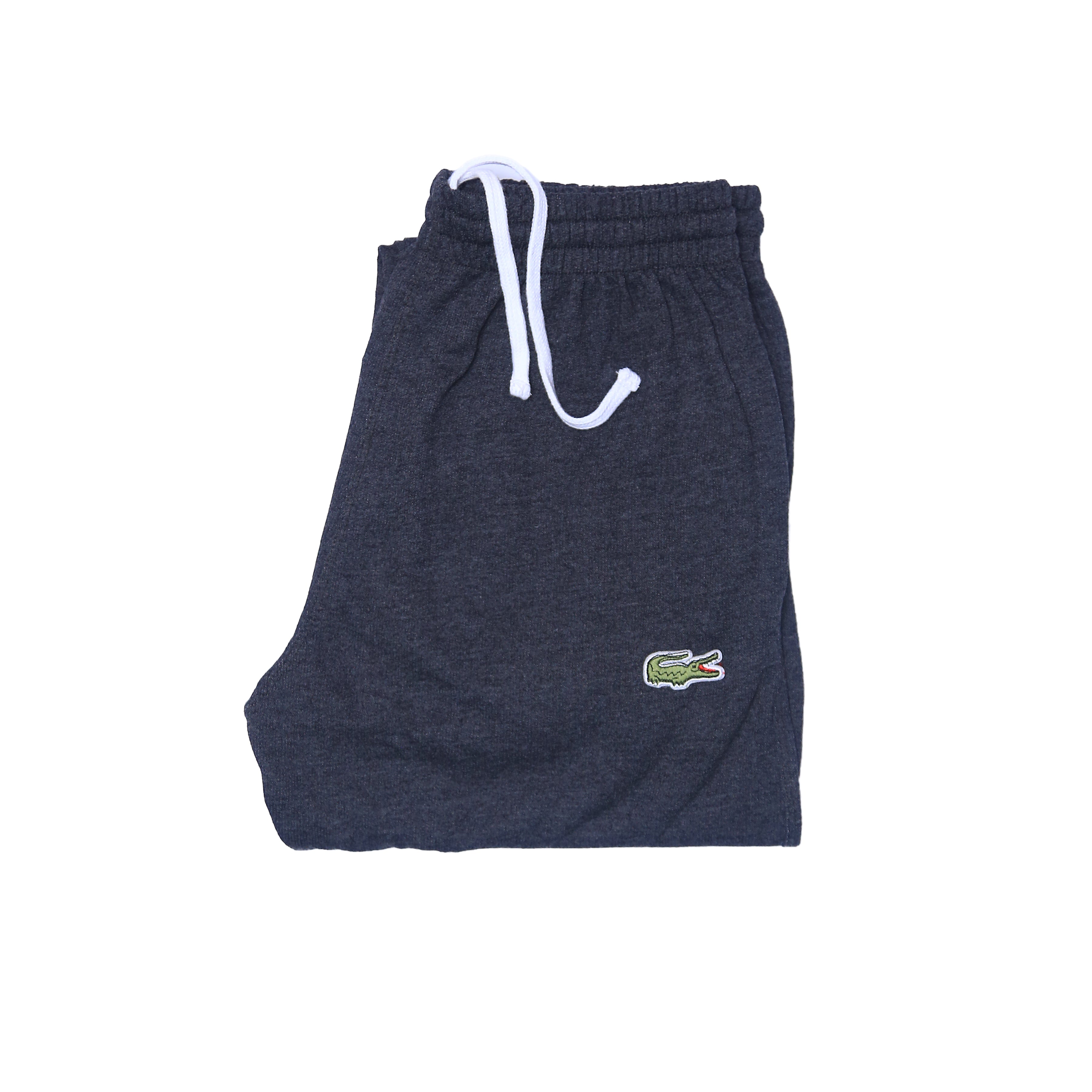 l.a.c.o.s.t.e dark heather grey trouser - brandahub