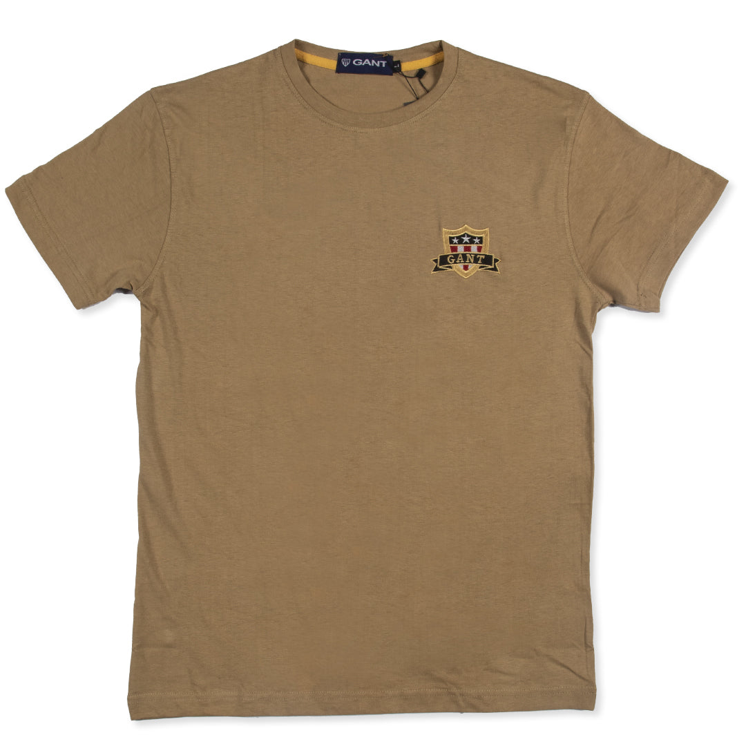 GNT Premium Cotton T Shirt - KHAKI