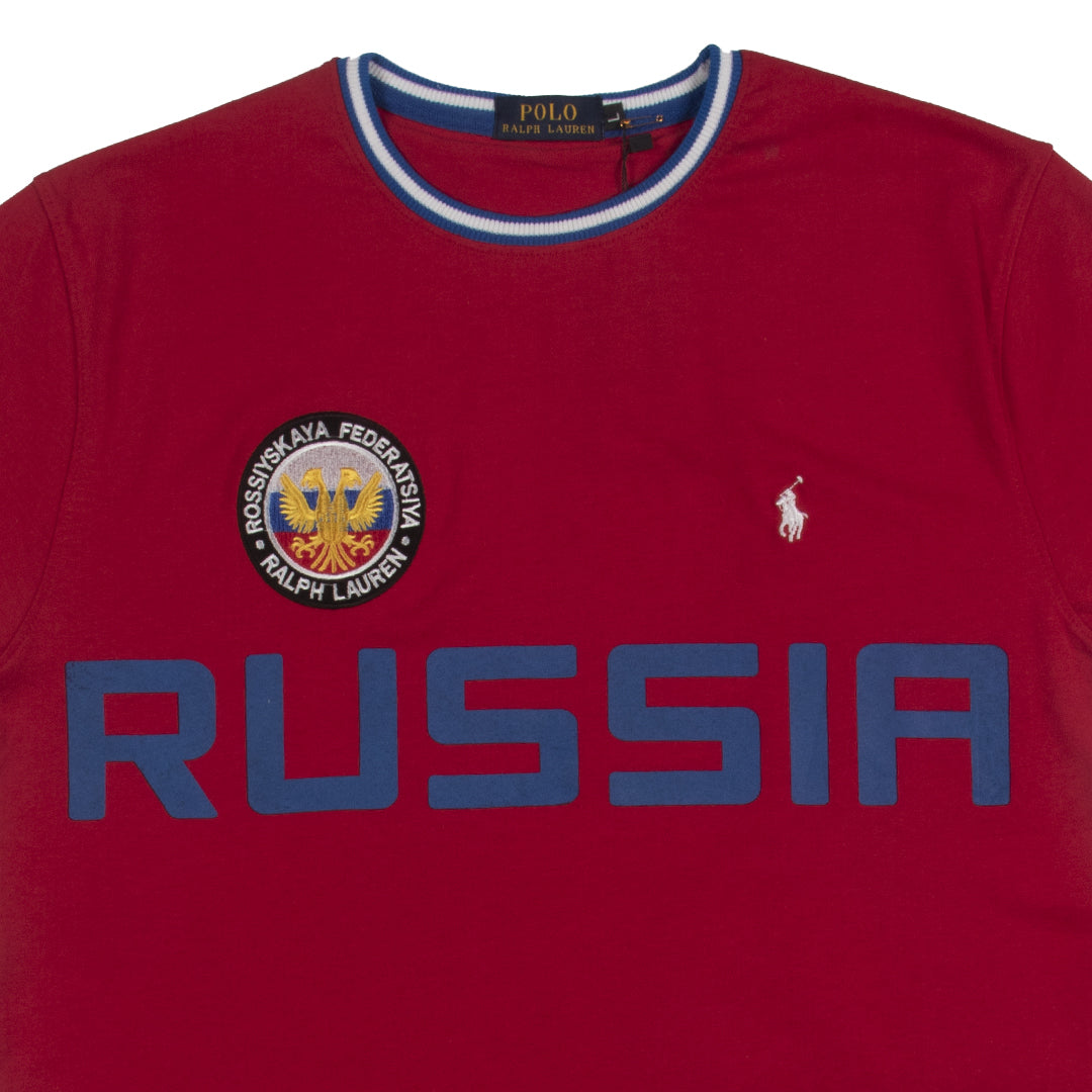 PRL country T Shirt- RUS Red