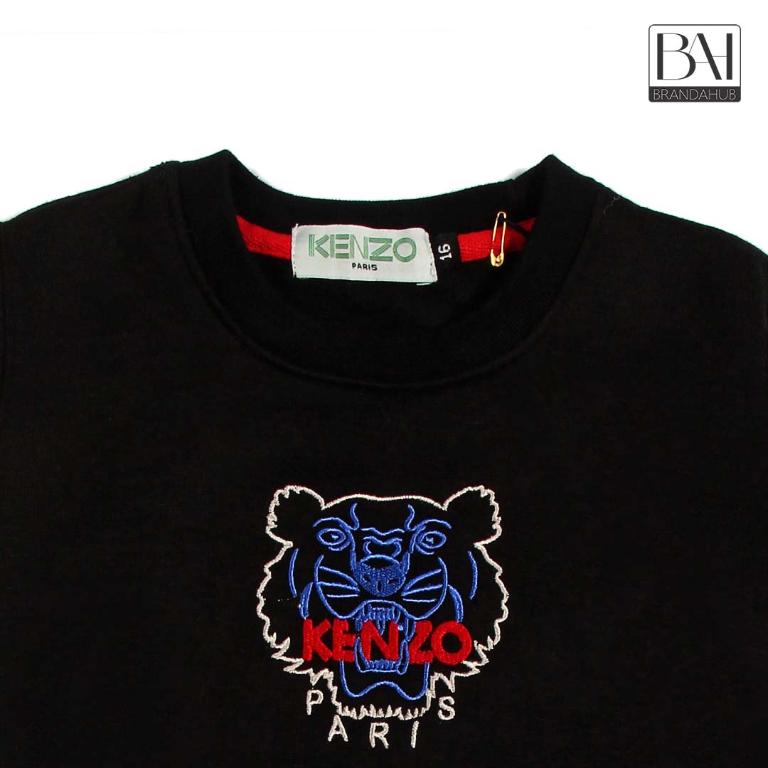knz kids sweartshirt black - brandahub