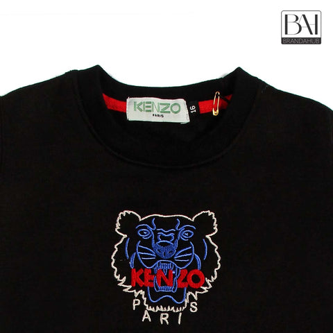knz kids sweartshirt black - brandahub