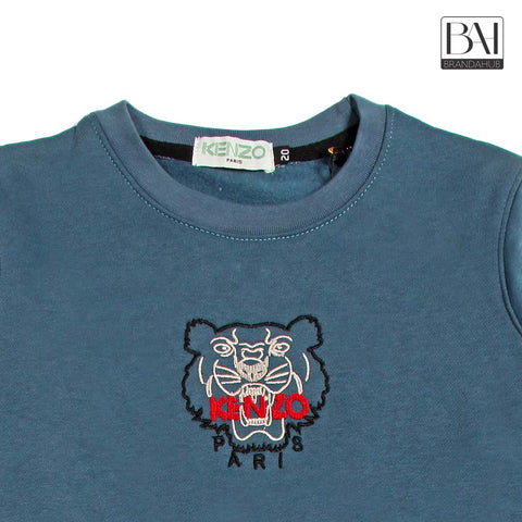 knz kids sweartshirt blue - brandahub
