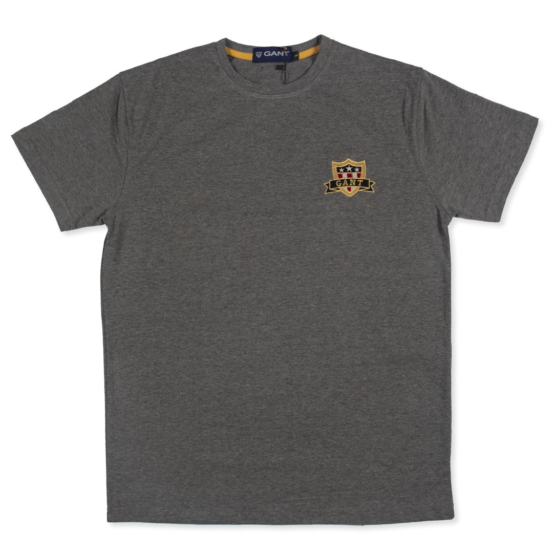 GNT Premium Cotton T Shirt - HEATHER GREY