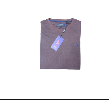 PRL  Premium Cotton T Shirt - CHOCOLATE BROWN