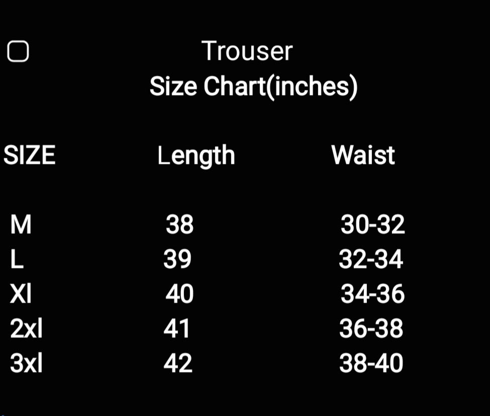 Lacoste jeans size outlet chart