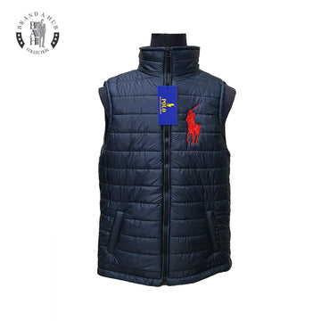 PRL Puffer Navy Blue With Big Pony