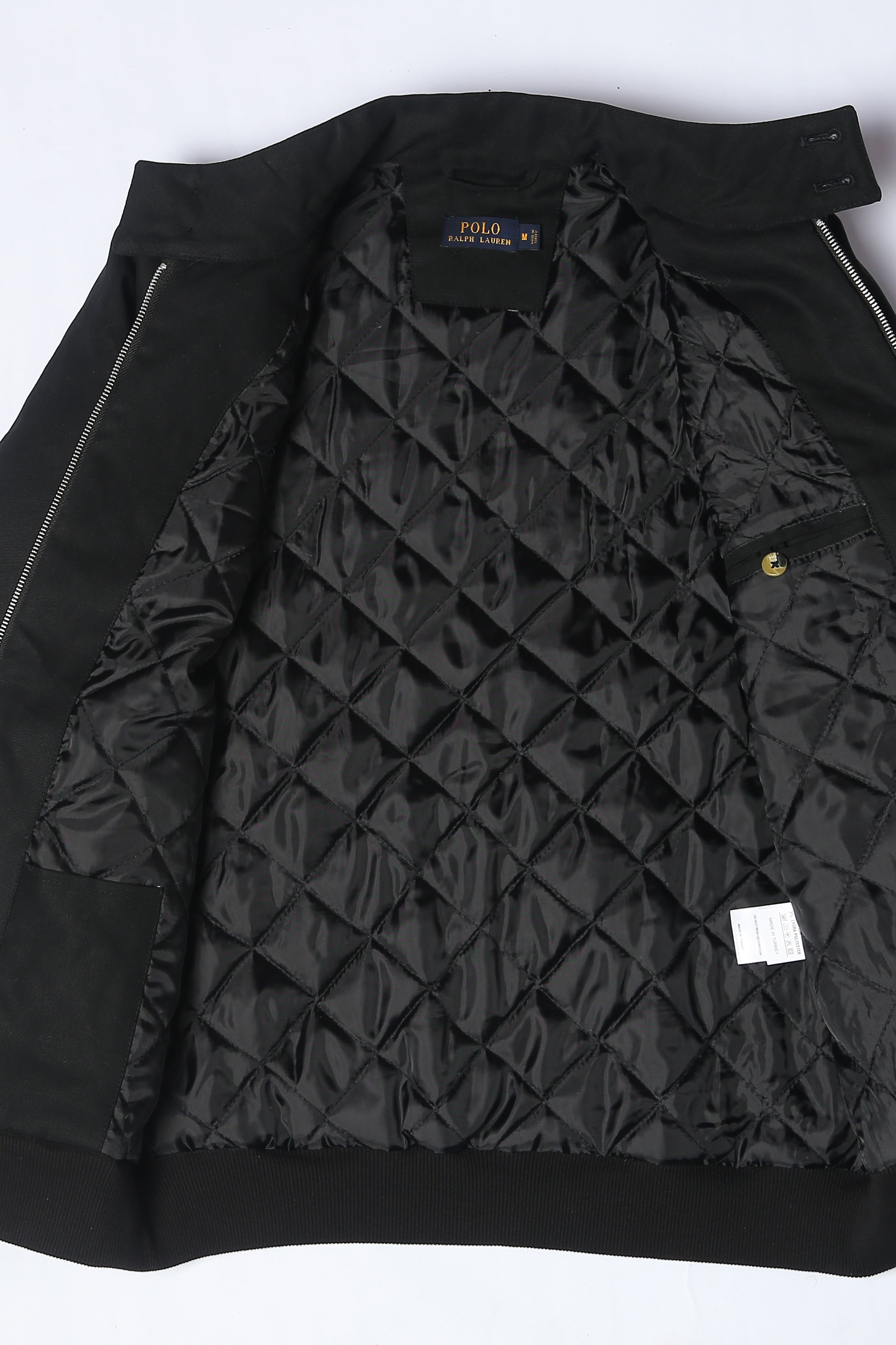 PRL Cotton Twill Jacket (black) - brandahub
